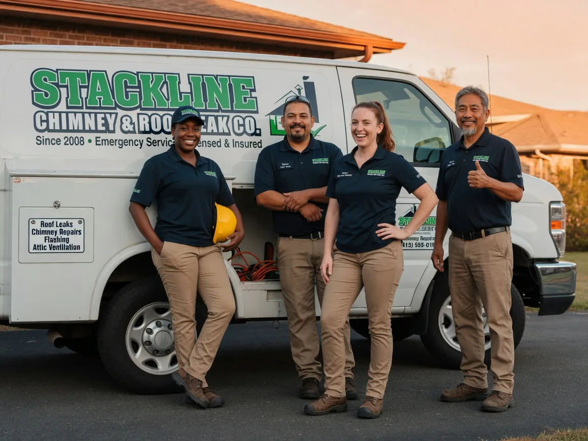 Chimney flashing repair company in Loudon, TN